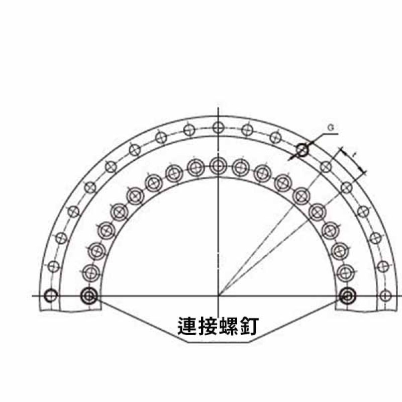 YRT標準系列軸承尺寸規格圖2